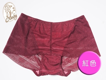 【Crosby 克勞絲緹】158098(M-L)戀艷女人香內衣配褲 紅色